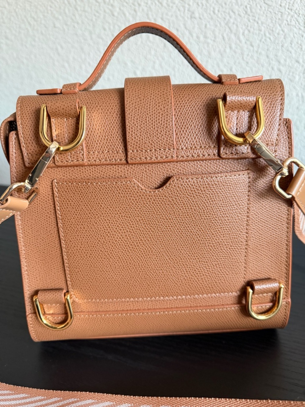 Senreve Alunna Bag in Chestnut w/Extra Bonus Strap - Picture 3 of 12